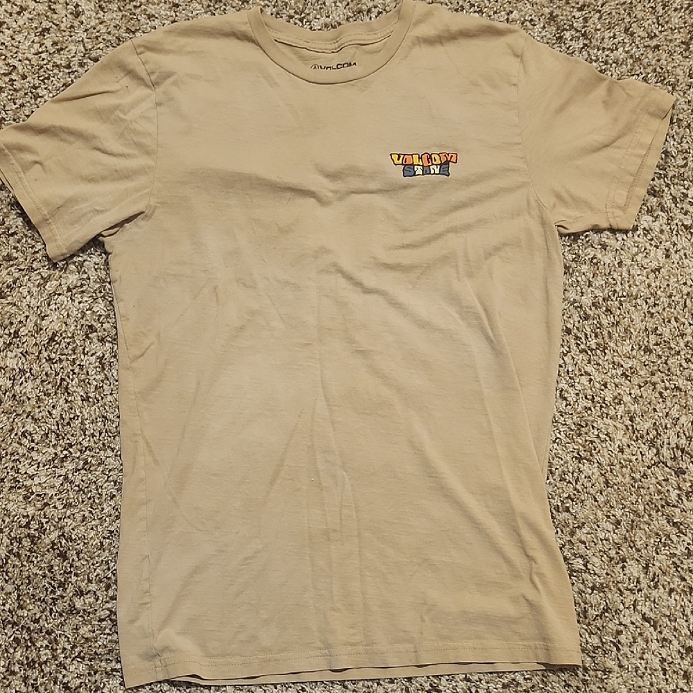 Tan Volcom Stone Tee-shirt For Men